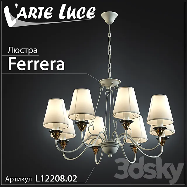 Larte Luce Ferrera series model L 12208.02 3DModel