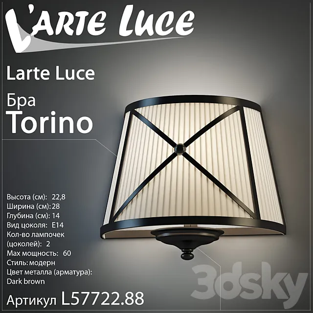 Larte luce Torino L 57722.88 3D Model