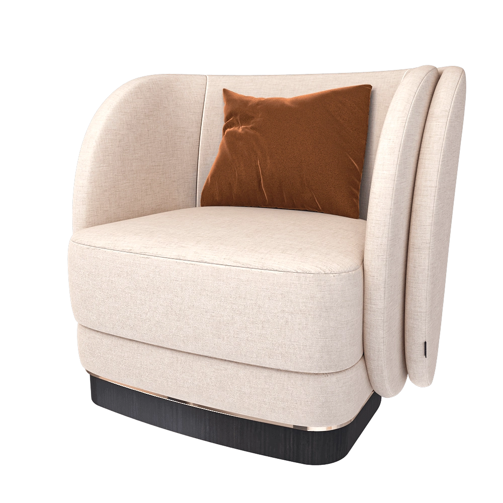 Laskasas - Armchair Ambrose 3D Model