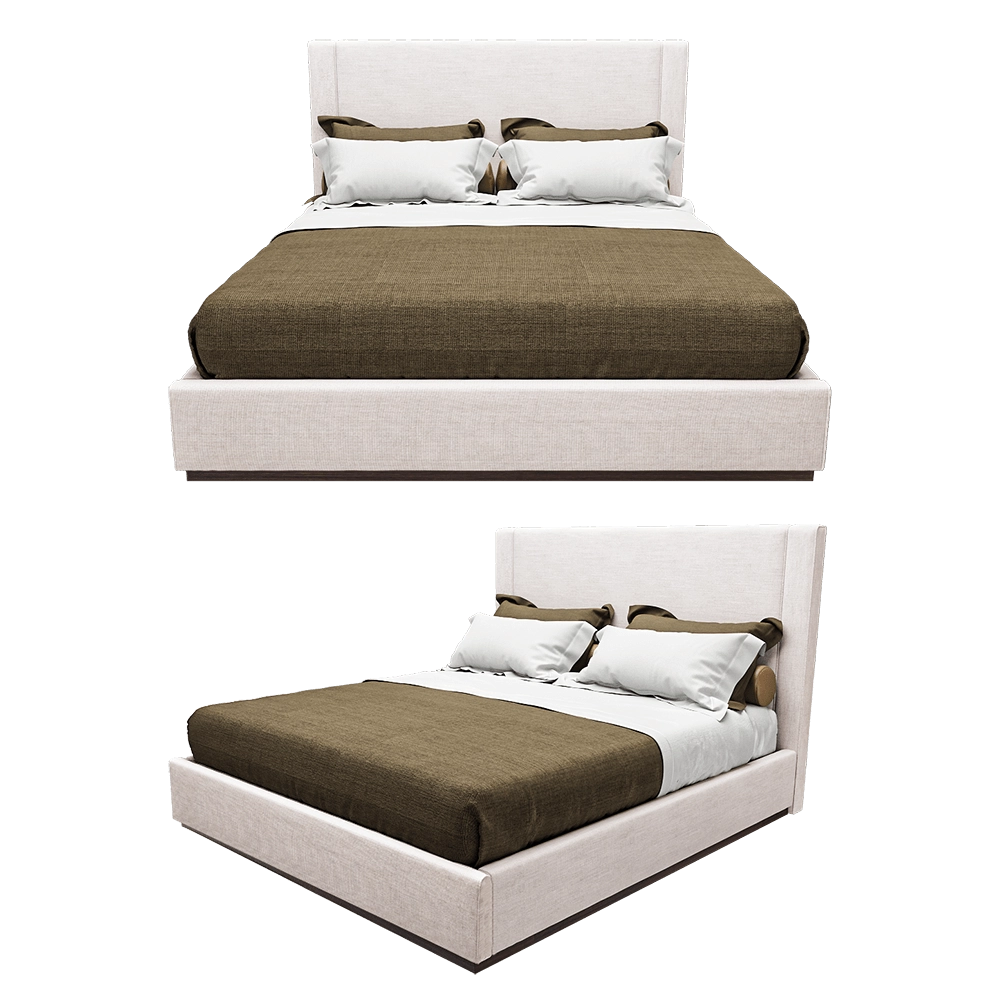 Laskasas - Bed Lauren 3D Model