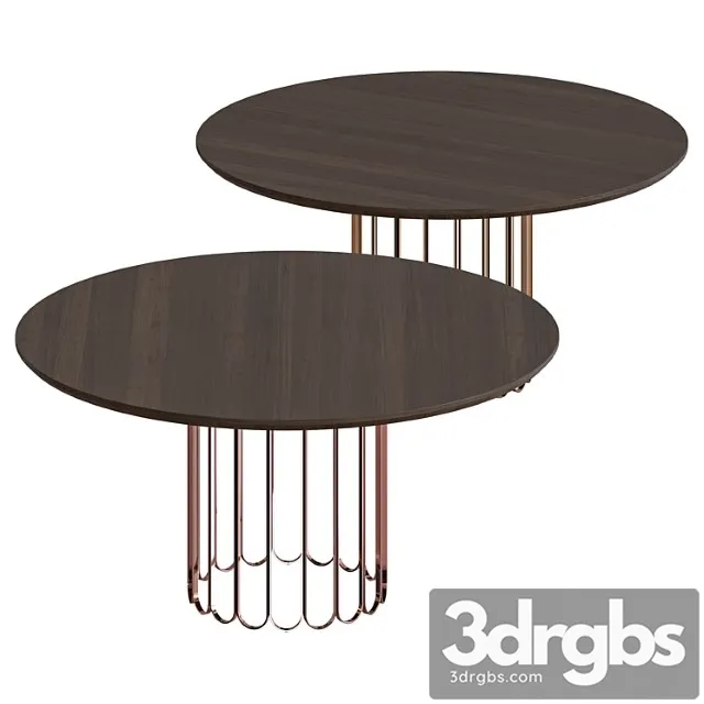 Laskasas cheryl dining table 2 3D Model Free