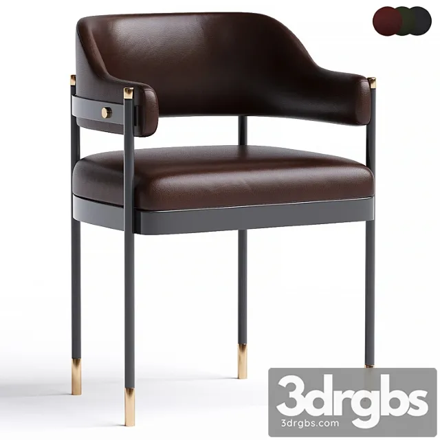 Laskasas Dale Chair 3 3D Model Free