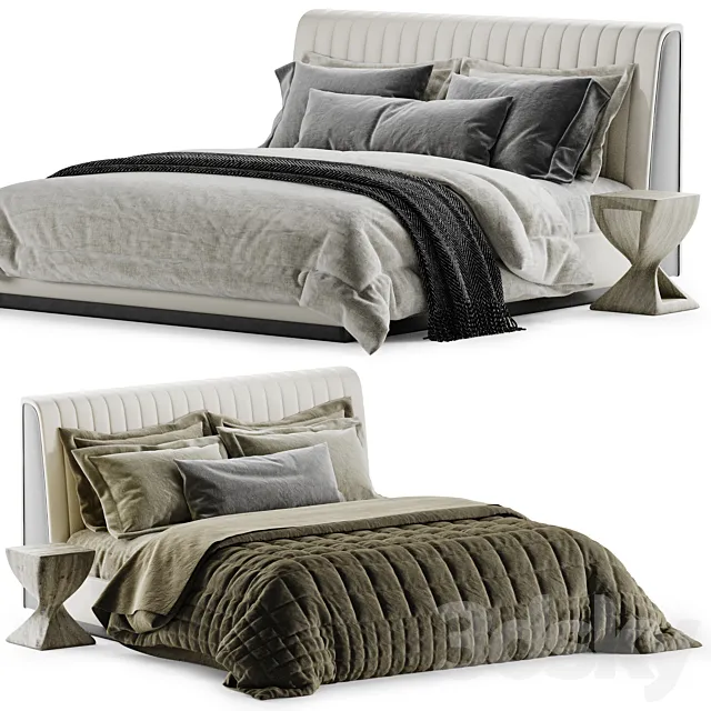 Laskasas Harry Bed 3D Model