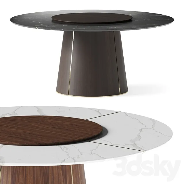 Laskasas Marilyn Dining Table 3DModel
