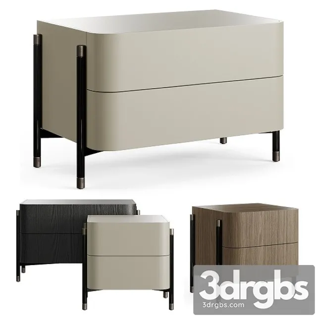Laskasas Rosie 2022 Bedside Table 3D Model Free