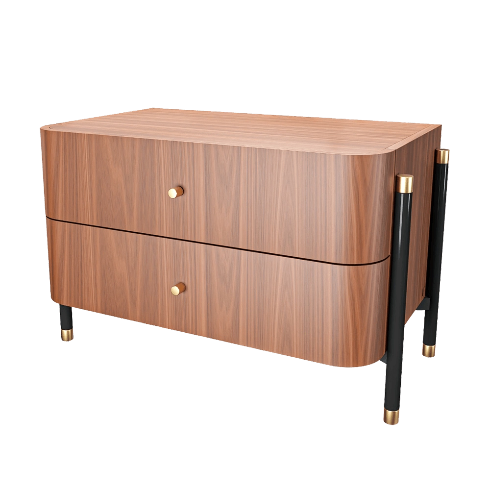 Laskasas - Rosie bedside table 3D Model