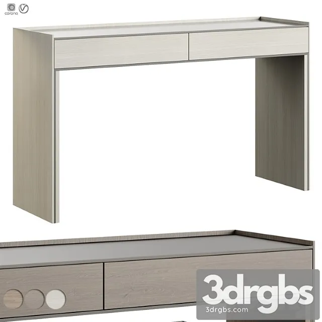 Laskasas Samos Console Table 3D Model Free