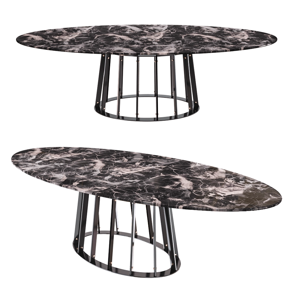 Laskasas - Table Ann 3D Model