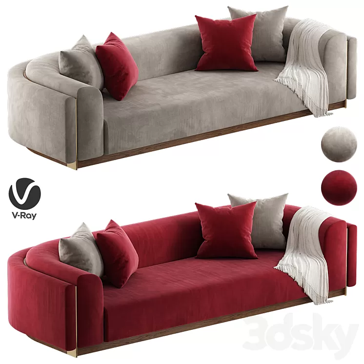 Laskasas WELLINGTON 3D Model Free