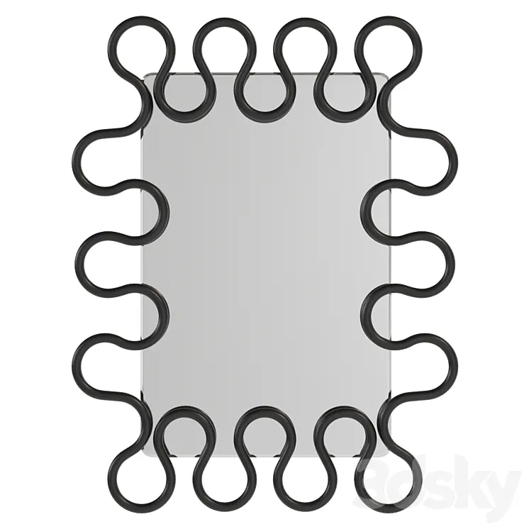 Laskes Mirror by Corner Design 3D Model Free