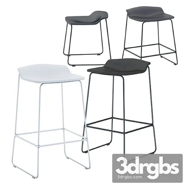 Last minute stool by patricia urquiola 2 3D Model Free