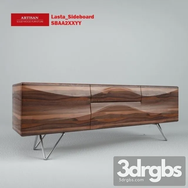 Lasta Sideboard 3D Model Free