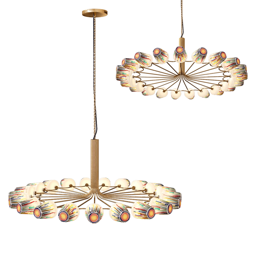 LASVIT - Chandelier Candy Ring 3D Model