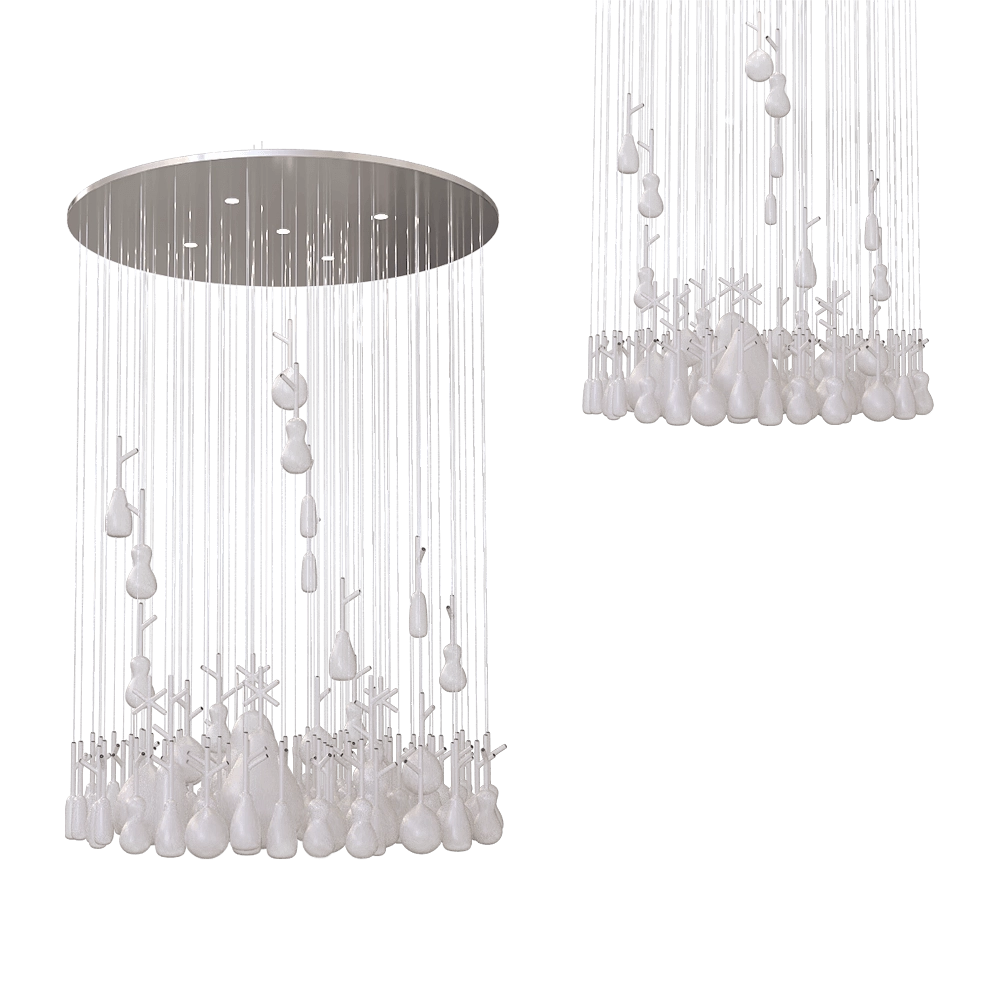 LASVIT - Chandelier Growing Vases 3D Model