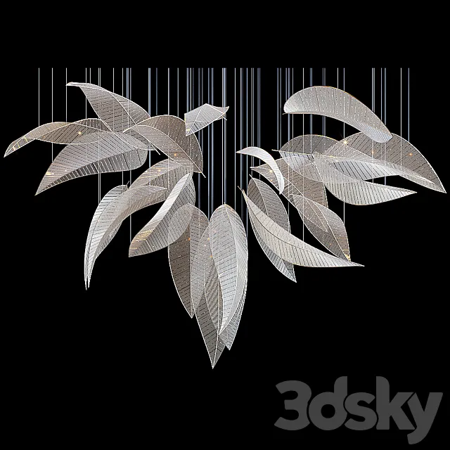 LASVIT Crystal Palm 3D Model