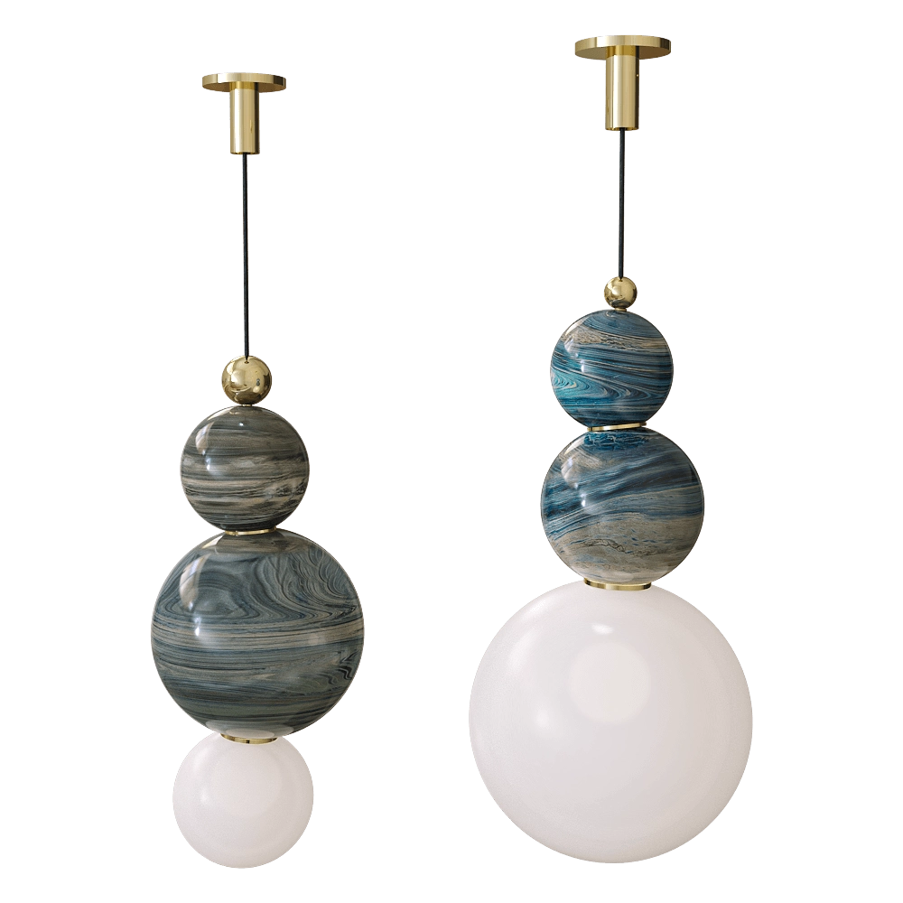 LASVIT - Pendant lamp Spacey 3D Model