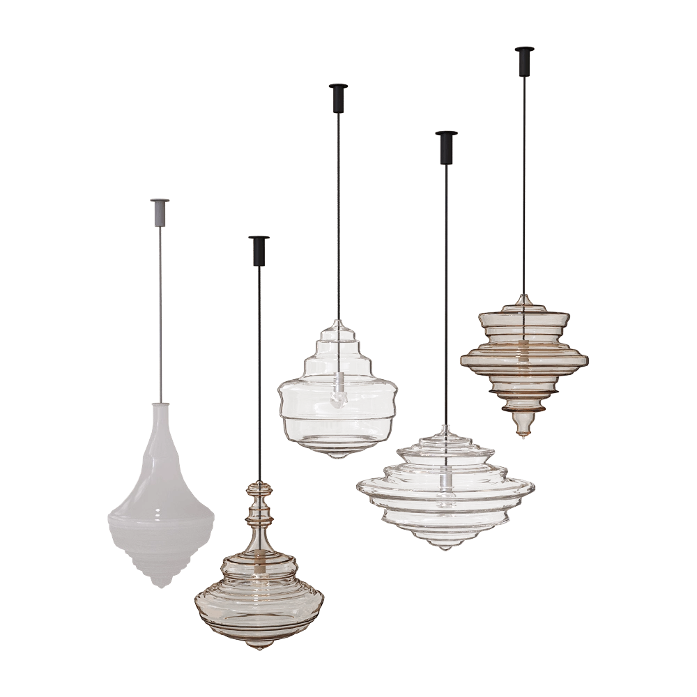 LASVIT - Pendant lamps Neverending Glory 3D Model