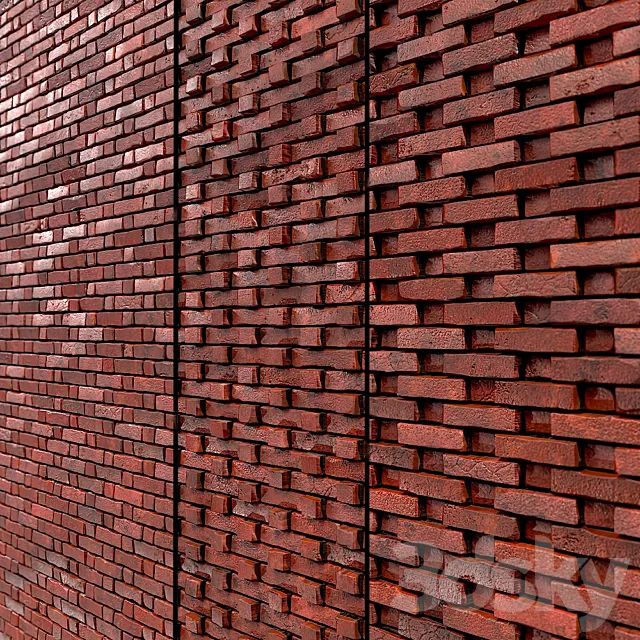 Lattice Brick-10-2K-PBR 3D Model