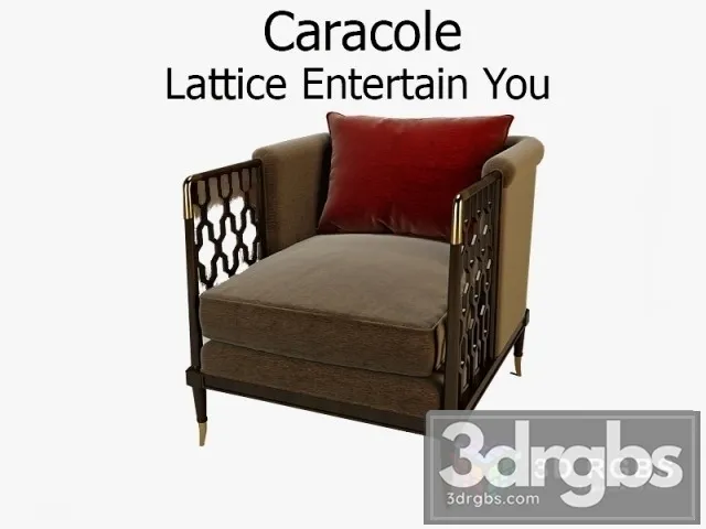 Lattice Entertain You Armchair 3D Model Free