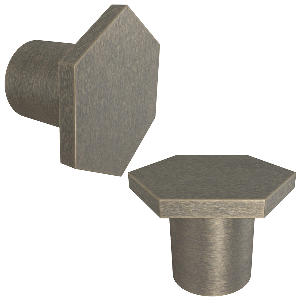 Latuning - Door handle Hexagon 2 SP 3D Model