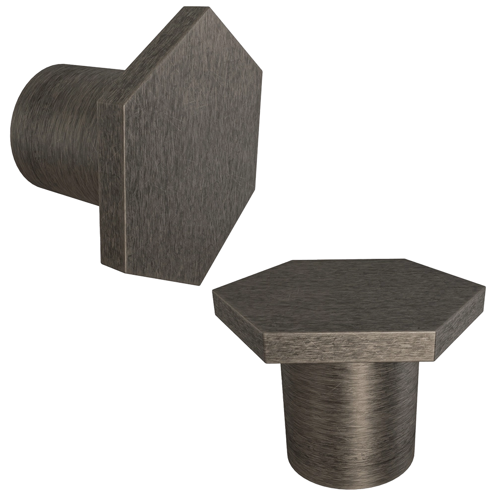 Latuning - Door handle Hexagon 2 TP 3D Model