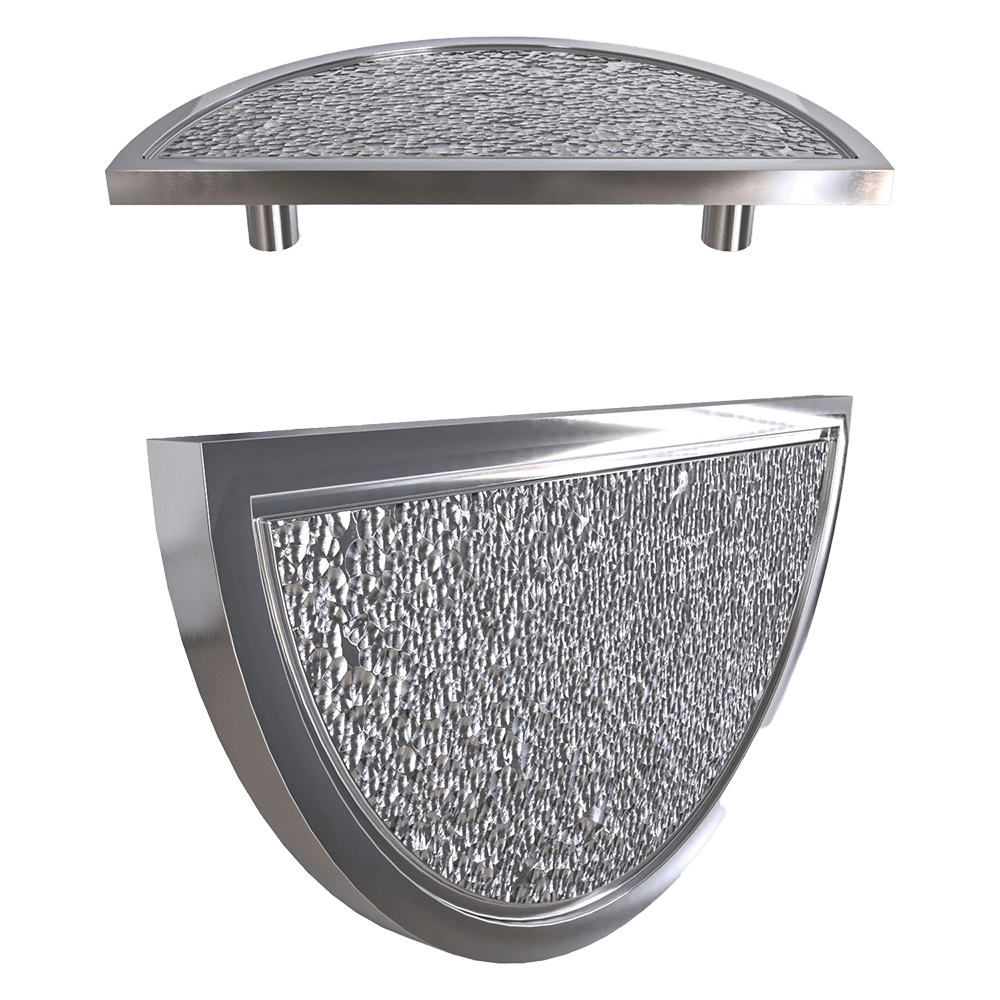 Latuning - Door handle Round Sun NP 3D Model