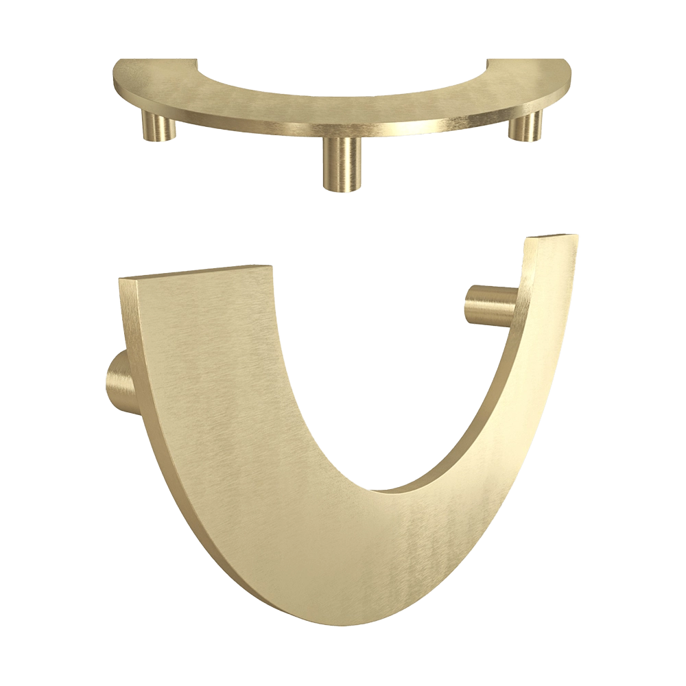 Latuning - Door handle semicircle Round LS 3D Model