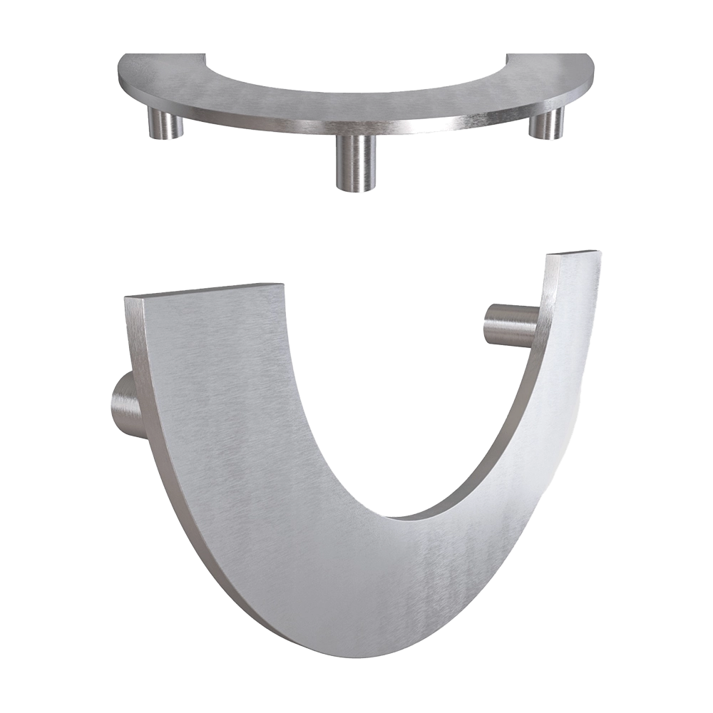 Latuning - Door handle semicircle Round NS 3D Model