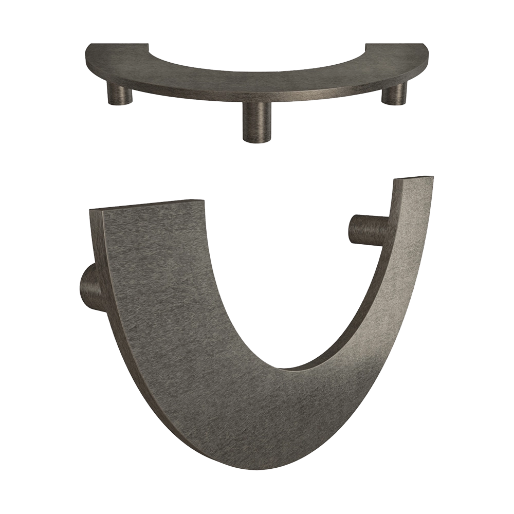 Latuning - Door handle semicircle Round TP 3D Model