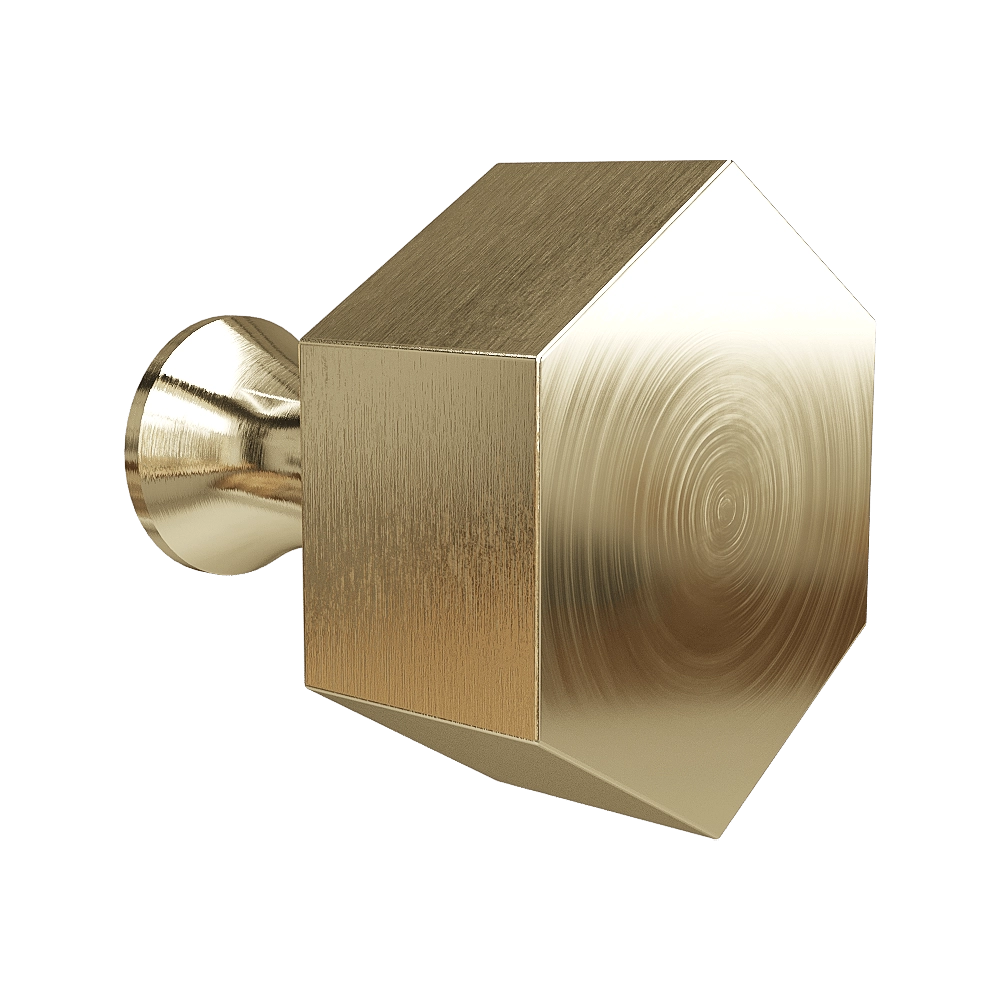 Latuning - Handle knob Hexagon 3D Model