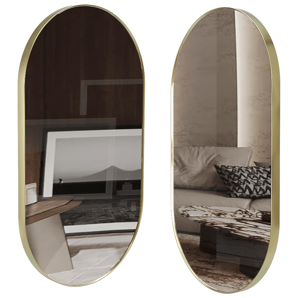 Latuning - Oval mirror 3D Model