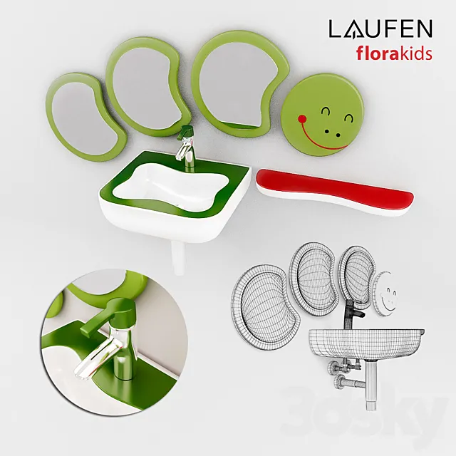 Laufen _ florakids 3DModel