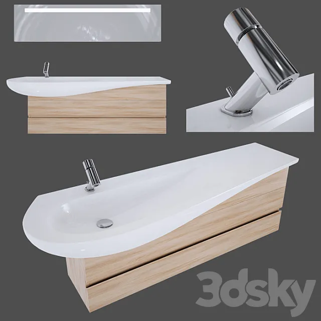 Laufen Il Bagno Alessi One 3DModel