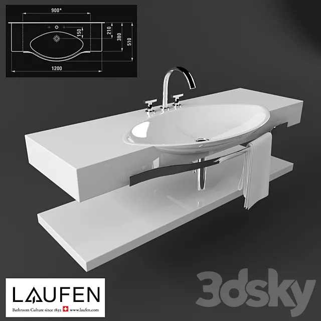 Laufen Palace 3D Model