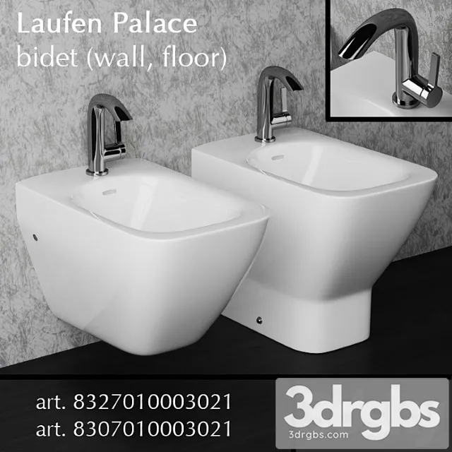 Laufen Palace Bidet 3D Model Free