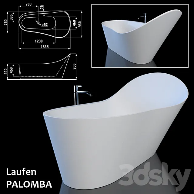 Laufen Palomba 3D Model