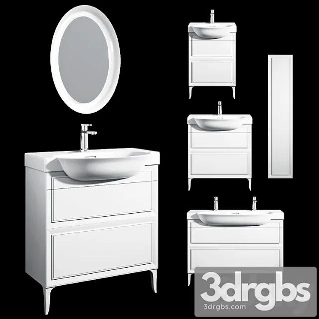 Laufen the New Classic Washbasins 2 3D Model Free