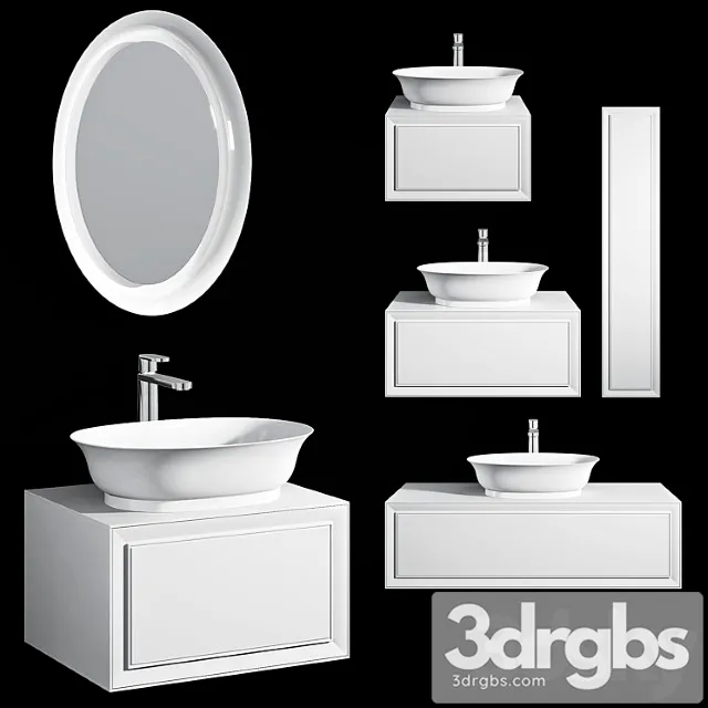 Laufen The New Classic Washbasins 3D Model Free
