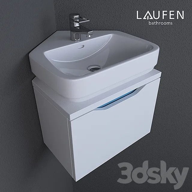 Laufen washbasin 3D Model
