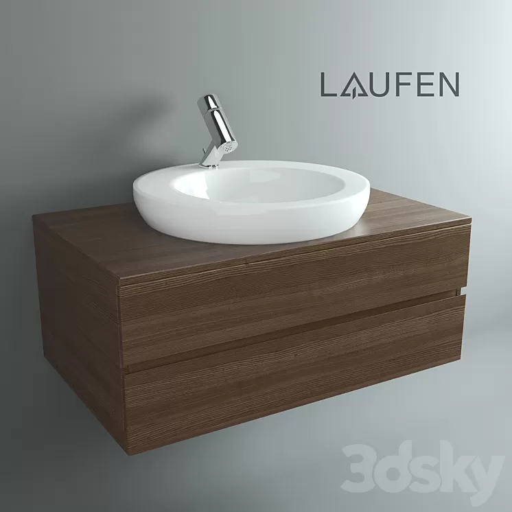 Laufen washbasin 3D Model