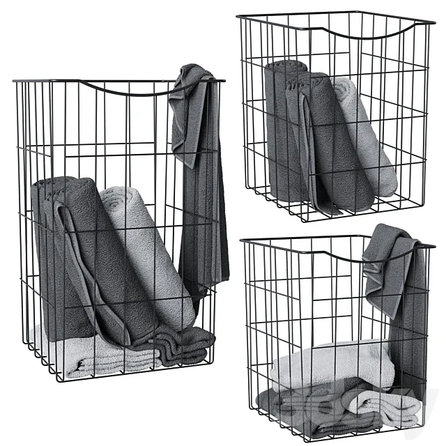 Laundry basket 3D Model