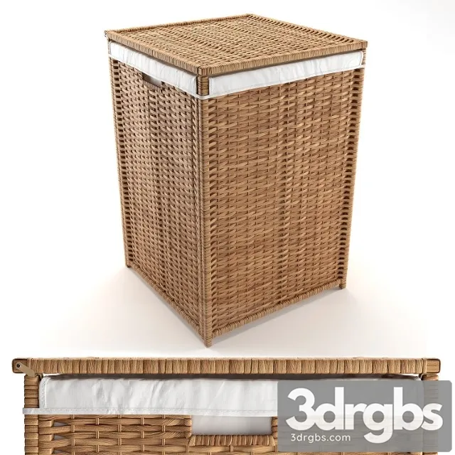 Laundry Basket Branes Ikea 3D Model Free