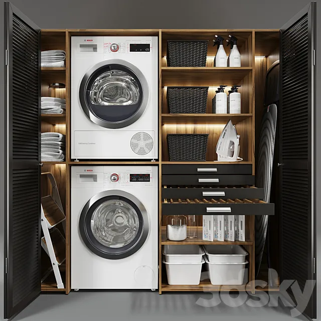 Laundry Decor 2 3DModel