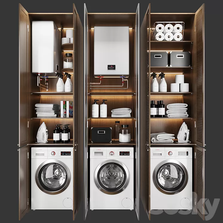 Laundry decor 3 3D Model