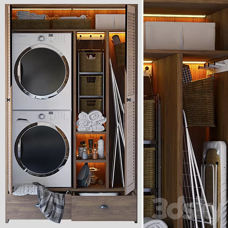 Laundry decor 3D Model