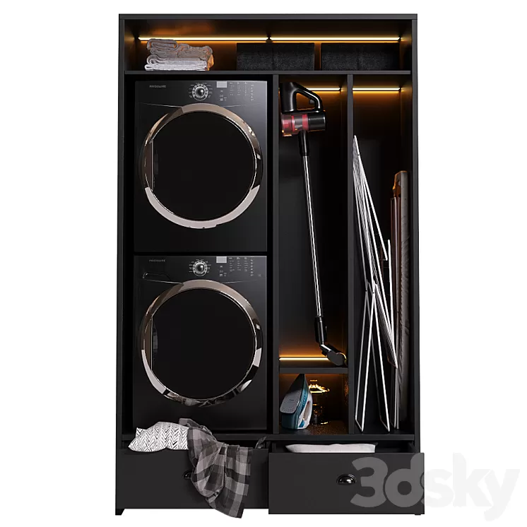 Laundry decor 3D Model