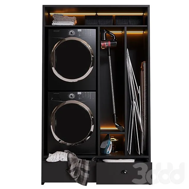 Laundry decor 3D Model