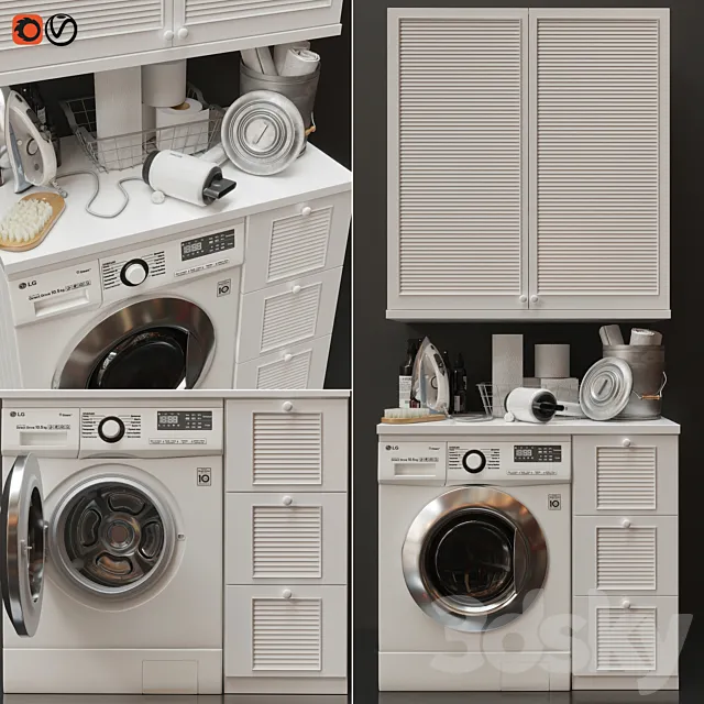 Laundry Decor 3DModel