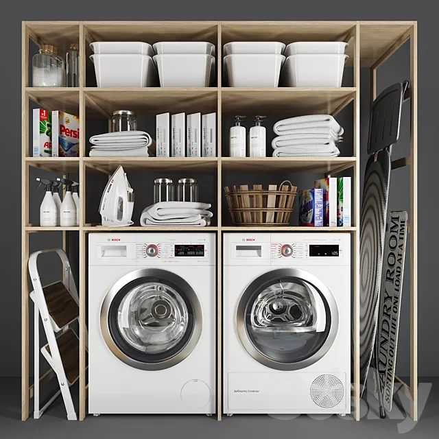 Laundry decor 3DModel
