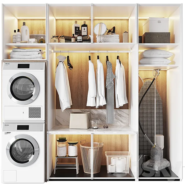 Laundry room 3D Model
